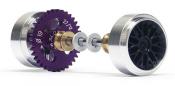axle kit sidewinder 36 gear 19 mm+short hubs